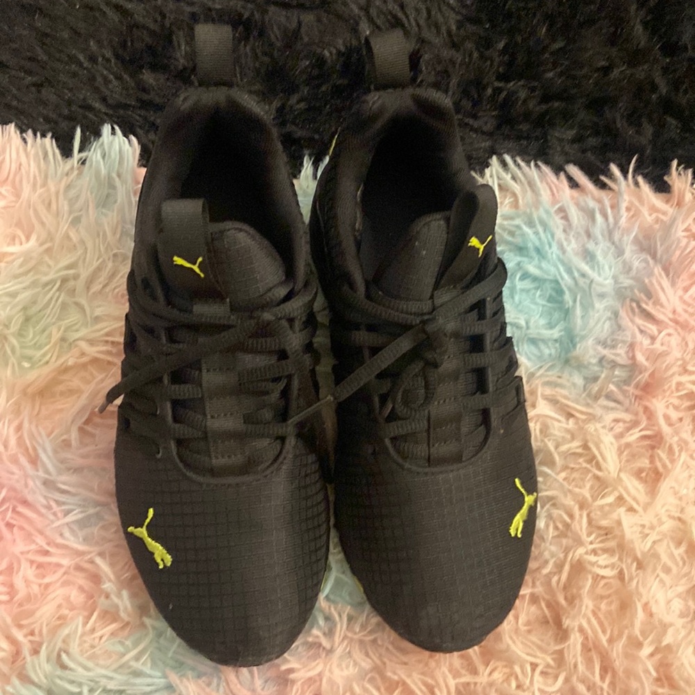 Barely worn children’s Puma shoes.